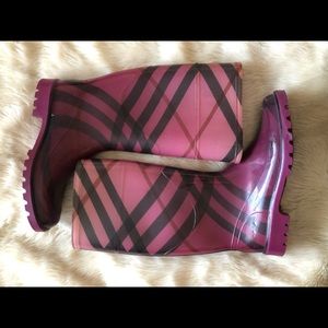 Burberry Rain Boots